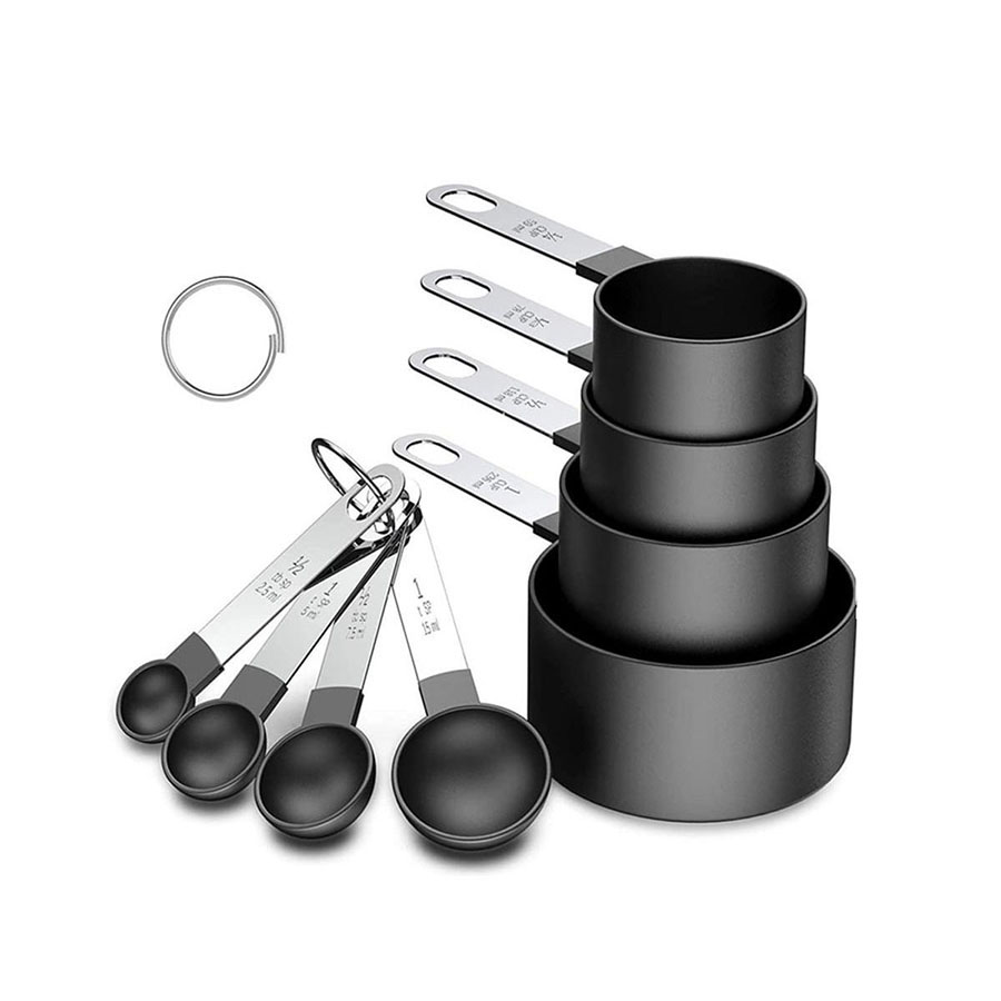 Set gelas ukur plastik, Sendok - Kitchen Baking Kit ulasan dan harga