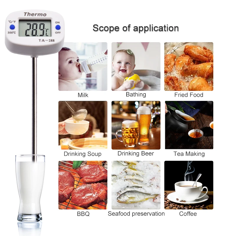 TA288 LCD Digital Termometer M - Kitchen Quiz ulasan dan harga