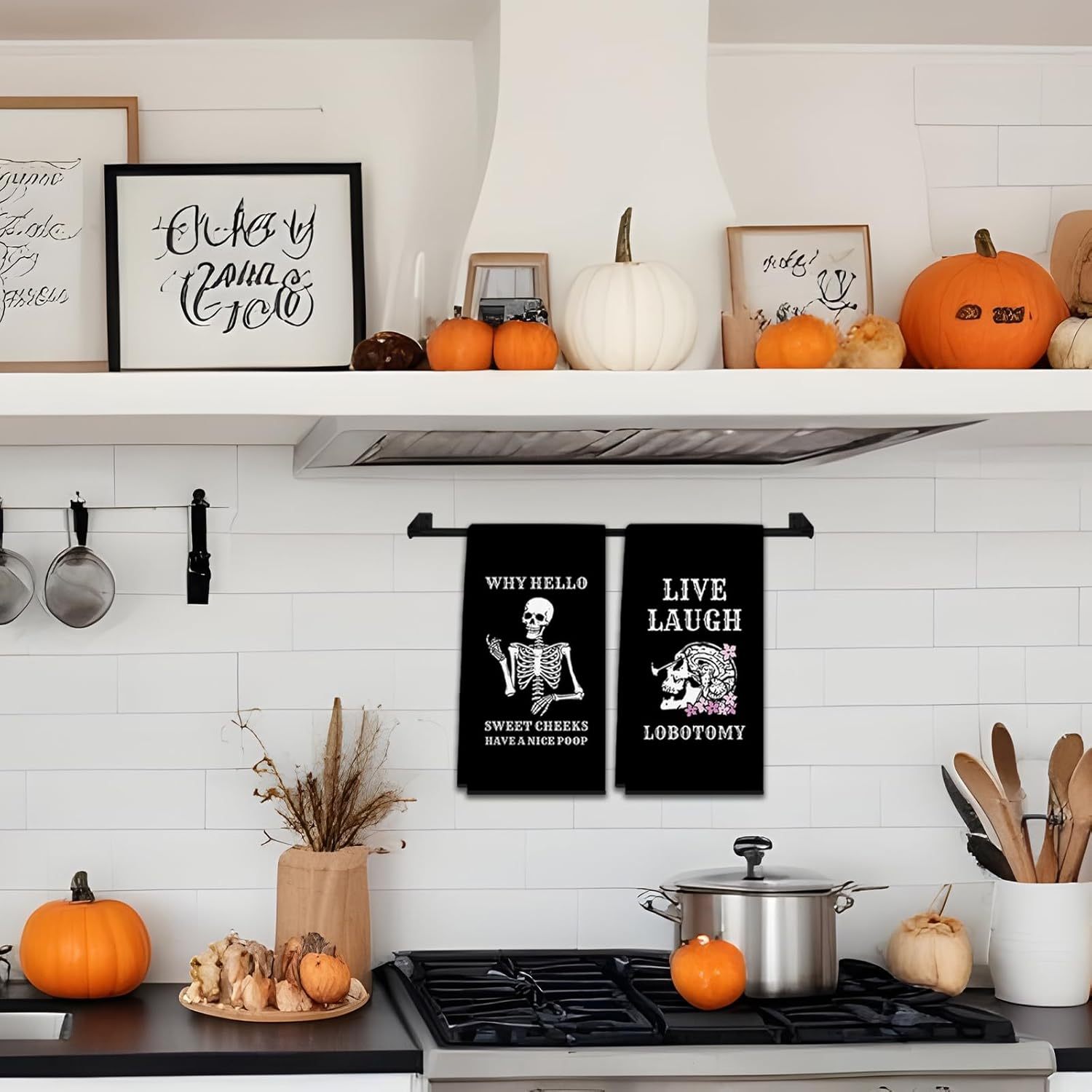2 Buah, Handuk Dapur Bertema T - Kitchen Baking Necessities ulasan dan harga