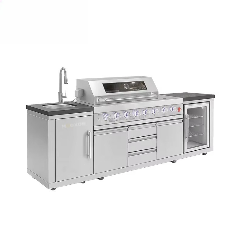 Stasiun BBQ Dapur Luar Ruangan - Kitchen With Baking Station ulasan dan harga