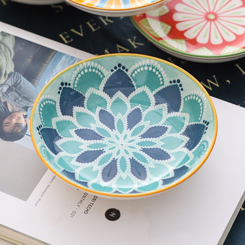 4pc Piring Keramik Bohemian -  - Kitchen Baking Dishes ulasan dan harga