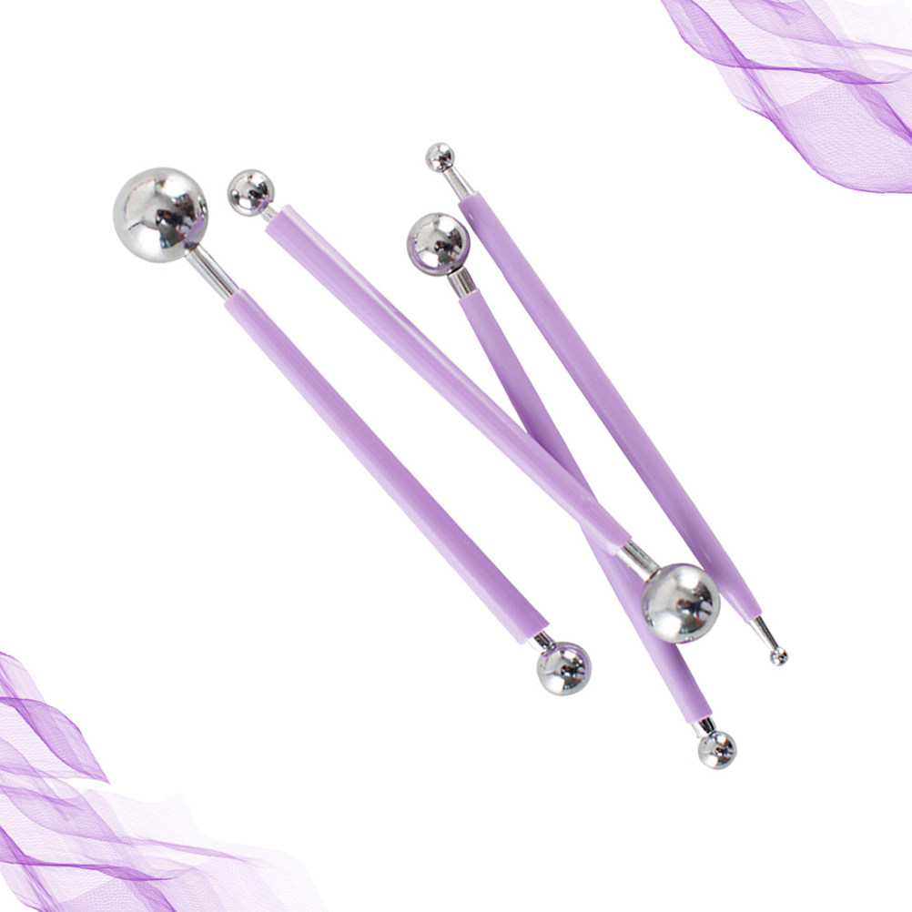 4Pcs Set Alat Dotting dengan U - Decorating Tip Set ulasan dan harga