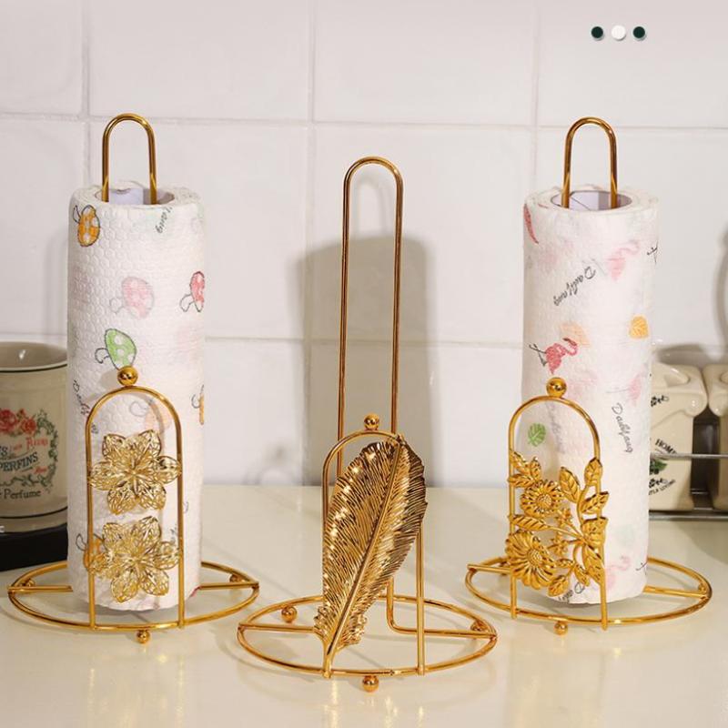 # @Retro Iron Tree Paper Towel - Kitchen Baking Paper Holder ulasan dan harga